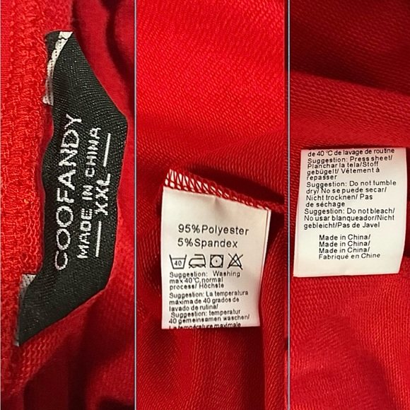 NWOT Set! pull over top & sweat pants workout clothing jogger exercise gym XXL - Picture 4 of 14